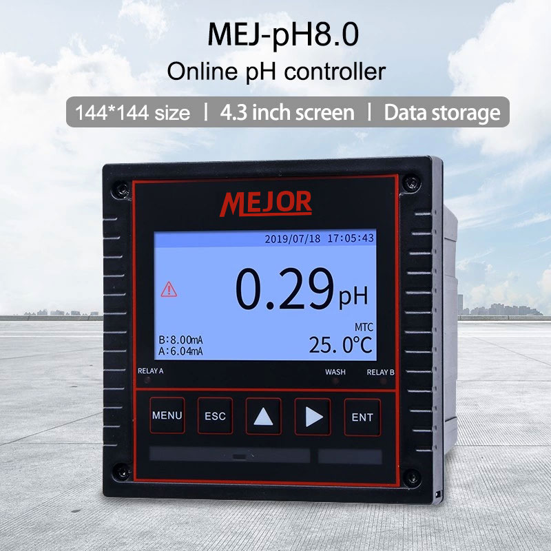 MEJ-PH8.0 pH ORP meter