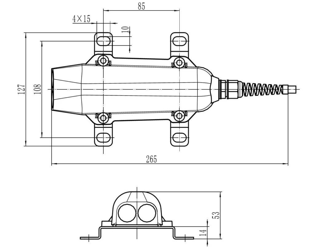 MEJ-FSD300 Ultrasonic Doppler Flow Meter