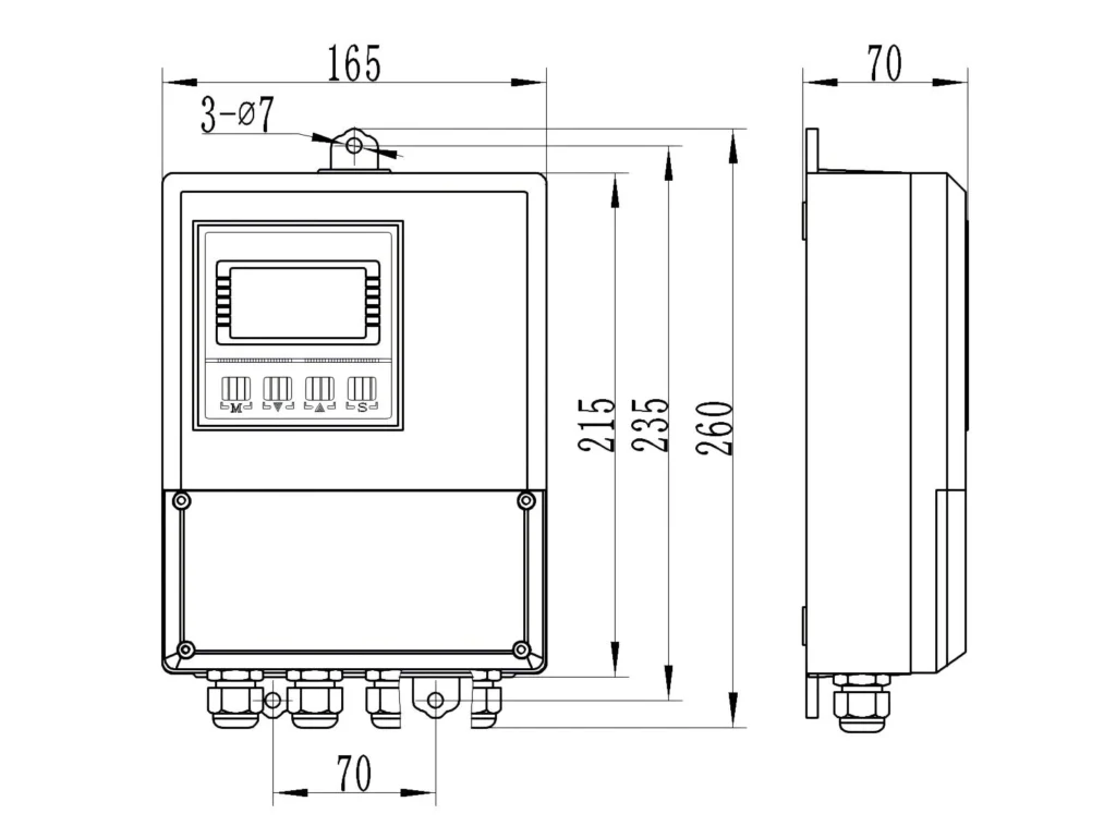 MEJ-FSD300 Ultrasonic Doppler Flow Meter