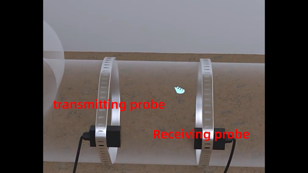 Wall-Mounted Ultrasonic Flow Meter