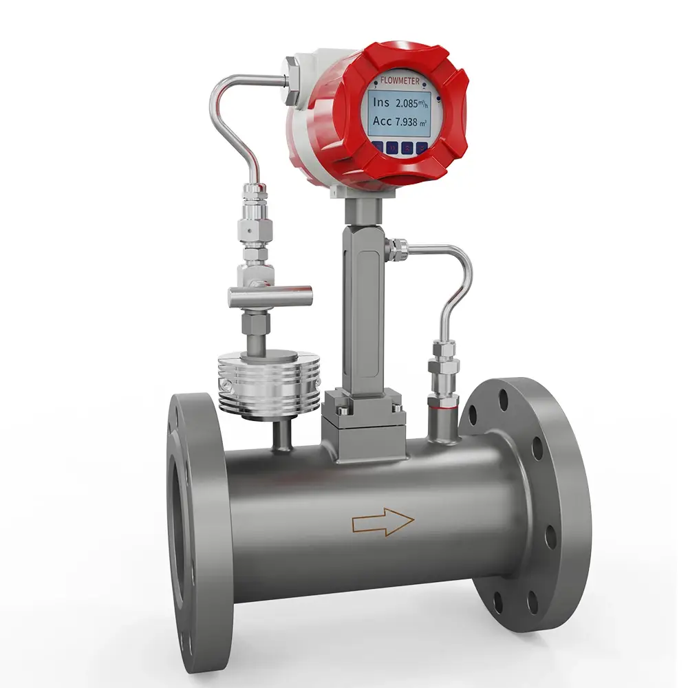 MEJ-LUGB Vortex flowmeter with temperature & pressure compensation